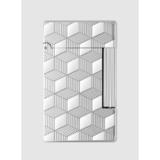 S.T. Dupont Initial palládium bevonatú szivar gyújtó - guilloche mintával öngyújtó