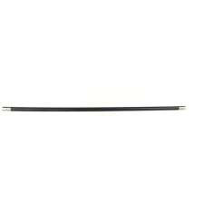 Saccon teflonos fékbowden-ház, spirális, 5x240 mm, préselt kupakkal, fekete bicikli bowden