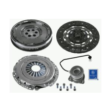 Sachs kuplungkészlet központi kinyomóval,kuplung nyomólappal,kettőstömegű lendkerékkel autóalkatrész