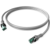 SACON Easylan CPP1OAAAAA0010 RJ45 Hálózati kábel, patchkábel CAT 6A S/FTP 1 m Szürke 1 db (21.15.2451)