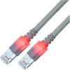 SACON Easylan CS1OACDCD0030 RJ45 Hálózati kábel, patchkábel CAT 6 S/FTP 3.00 m Szürke Kettős árnyékolás, Halogénmentes, Lángálló 1 db (21.15.2203)