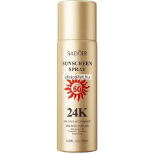 Sadoer 24K Gold & Niacinamide fényvédő spray SPF50+ 150ml naptej, napolaj