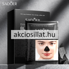 Sadoer Bamboo Charcoal Black Mask arcmaszk 10x6g arcpakolás, arcmaszk