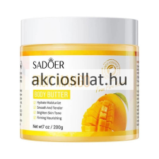Sadoer Fruit Mango Mangókivonatos Testápoló vaj 200g testápoló