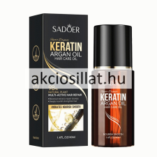Sadoer Keratin Argan Oil Hair Care Oil Hajolaj 40ml hajápoló szer