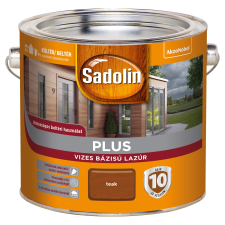 Sadolin Plus vastaglazúr teak 2,5 l favédőszer és lazúr