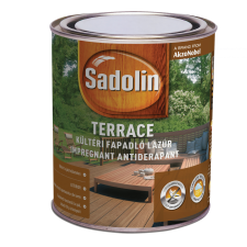 Sadolin TERASZFESTÉK FENYŐ 0,75L akrilfesték