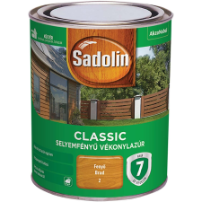 Sadolin vékonylazúr Classic színtelen 0,75 l favédőszer és lazúr