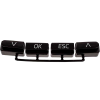 Saeco Kezelő gombok (fekete) Saeco Exprelia HD8854