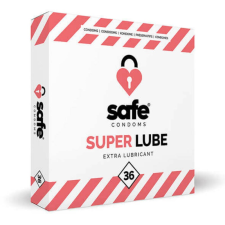 Safe SAFE - Extra síkosított óvszer (36 db) síkosító