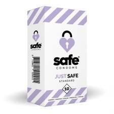 Safe SAFE - óvszerek - Standard (10 db) síkosító