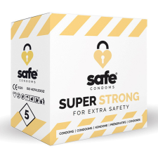 Safe SAFE - Óvszerek - Szuper erős (5 db) síkosító