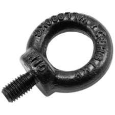 SAFETEX Eyebolt M10/17mm black galvanized drop forged világítás
