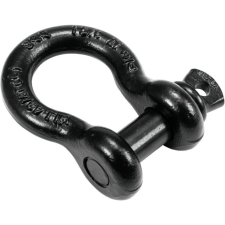 SAFETEX Shackle 19mm black with Screwbolt világítás