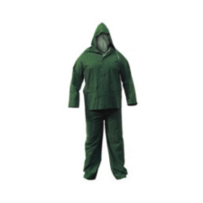 Safety First PVC esőöltözet (nadrág+kabát) zöld L munkaruha