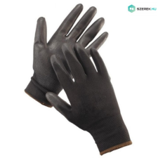 Safety Mv Kft. Kesztyű Safety First tenyérmártott FEKETE &quot;XL&quot; védőkesztyű