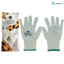 Safety Mv Kft. Kesztyű Safety First ujjbegy mártott FEHÉR "M" védőkesztyű