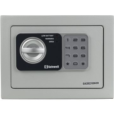 SAFEWELL Elektronikus széf 17l, szürke széf