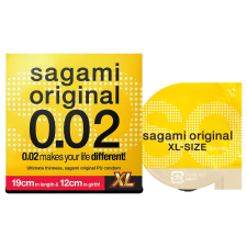 Sagami Original 0,02 XL - óvszer - 61mm (1db) óvszer