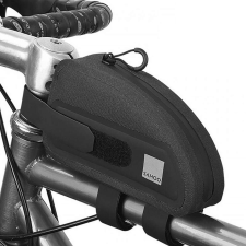 SAHOO SAHOO 122035 kérekpáros, vázra szerelhető, vízálló táska, 0,3L, fekete kerékpáros táska