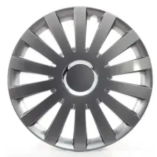  Sail szürke 17" dísztárcsa – Leoplast, strapabíró műanyagból dísztárcsa