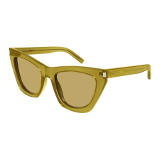 Saint Laurent SL 214 KATE 037 SHINY TRANSPARENT OLIVE BROWN napszemüveg napszemüveg