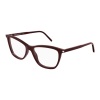 Saint Laurent SL 259 018 BURGUNDY DEMO LENS szemüveg
