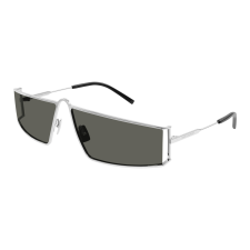 Saint Laurent SL_606-002 SHINY SILVER GREY napszemüveg napszemüveg