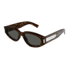 Saint Laurent SL_618-002 DARK HAVANA GREY napszemüveg