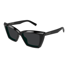 Saint Laurent SL_657-001 SHINY BLACK BLACK napszemüveg
