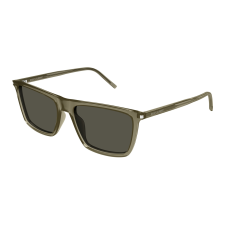 Saint Laurent SL_668-004 TRANSPARENT BROWN GREY napszemüveg napszemüveg