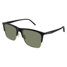 Saint Laurent SL 768 001  SHINY BLACK/SHINY LIGHT GOLD GREEN napszemüveg