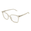 Saint Laurent SL 910 004 BEIGE DEMO LENS szemüveg