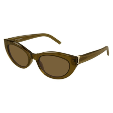 Saint Laurent SL M115 006 SHINY TRANSPARENT KHAKI BROWN napszemüveg napszemüveg