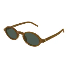 Saint Laurent SL M161 004 BROWN GREEN napszemüveg