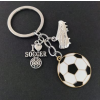 Saját Futballszerető emlékkulcstartó,táskadísz