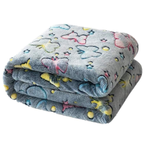 Saját Pillangós plüss takaró szürke, sötétben világító – Kalypso Kincsei lakástextília