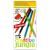 Sakota Creative Jungle 12 darabos háromszögletű színes ceruza készlet