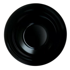  Salátástál LUMINARC Diwali fekete 12 cm tányér és evőeszköz