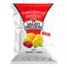 Salatipreziozi gluténmentes paradicsom-bazsalikom chips 70 g előétel és snack