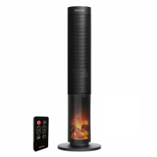 Salente HotTower meleglevegő-oszlopos ventilátor fekete (MAXCLEAN-WH) (TOS HotTower) hősugárzó