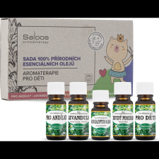 SALOOS aromaterápia gyerekeknek (4× 10 ml, 1× 5 ml) (8595666007460) illóolaj