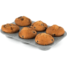 Salter Marblestone Tapadásmentes, szénacél Muffin sütőforma - 6db-os sütés és főzés