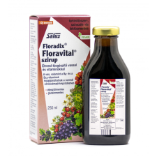 Salus floradix floravital szirup vassal és b-vitaminokkal 250 ml gyógyhatású készítmény
