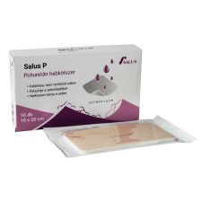 Salus P poliuretán steril habkötszer 10x20 cm gyógyászati segédeszköz