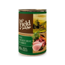  Sam's Field konzerv csirke &amp; sárgarépa 400g kutyaeledel