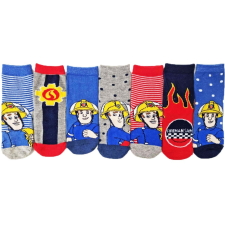 Sam a tűzoltó gyerek zokni 7 db-os gyerek zokni