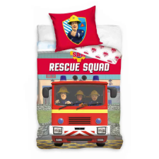  Sam a tűzoltó Rescue Squad ágyneműhuzat 140×200cm, 70x90 cm babaágynemű, babapléd
