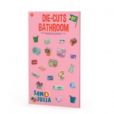  Sam &amp; Julia Die Cuts Matrica szett - Fürdőszoba – Mouse Mansion játékfigura