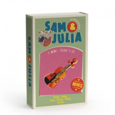  Sam &amp; Julia Miniatűr kiegészítő - Hegedű játékfigura
